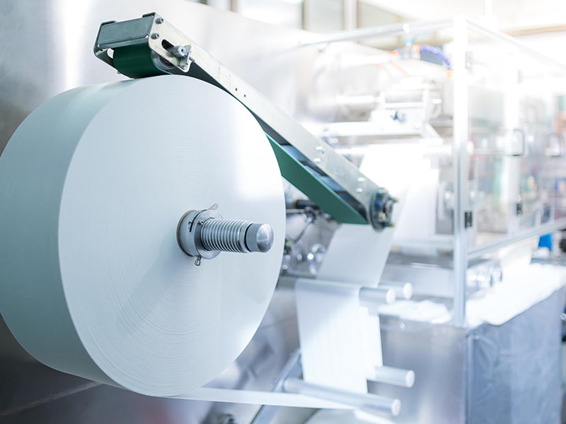 Automatic packaging machine film